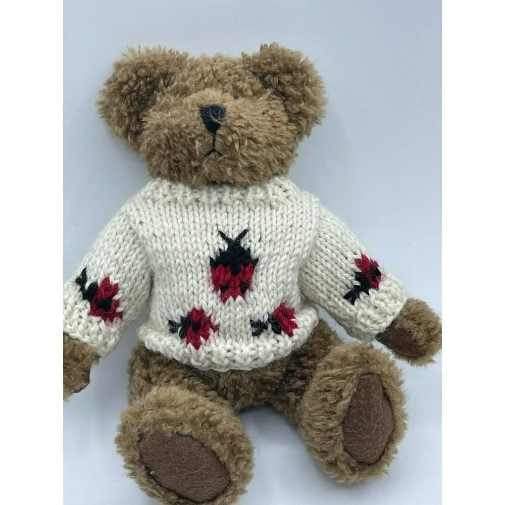 Boyds Bears Cori Beariburg Sweater Brown Bear Plush